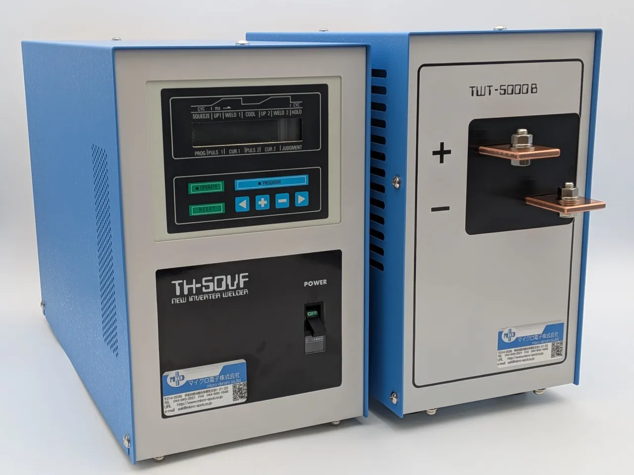 インバータ式｜溶接電源｜THシリーズ｜TH-50VF｜溶接｜溶接機｜抵抗溶接｜スポット溶接｜精密溶接｜マイクロ電子