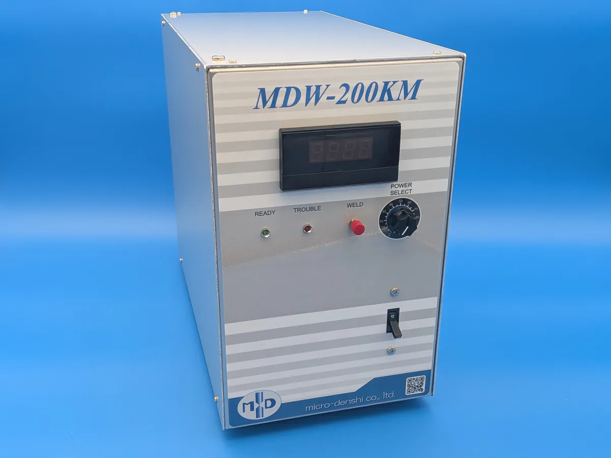 コンデンサ式溶接電源｜MDW｜MDW-200KM｜溶接｜電源｜抵抗溶接｜精密溶接｜コンデンサ｜スポット溶接｜溶接｜溶接機｜抵抗溶接｜スポット溶接｜精密溶接｜マイクロ電子